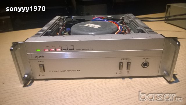 SOLD/ПОРЪЧАН-aiwa sa-p30e-dc stereo power amplifier-240watts-made in japan-внос швеицария, снимка 7 - Ресийвъри, усилватели, смесителни пултове - 10155931
