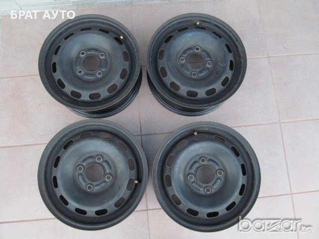 железни джанти 14'' за mazda 2,ford fiesta,focus,fusion,puma,ka, снимка 1 - Гуми и джанти - 19867968