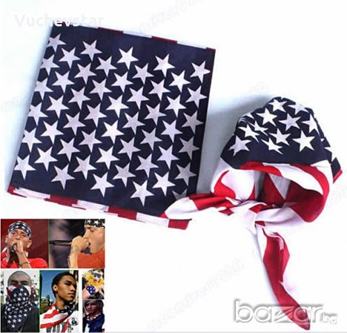 Бандана Америка / Bandana USA, снимка 1 - Шапки - 18237756