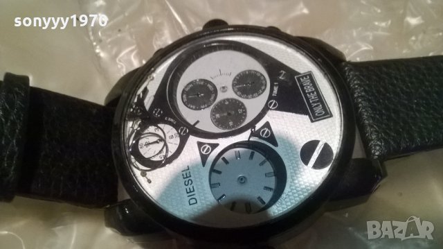 DIESEL-часовник-водомер-за ремонт за части-внос швеицария, снимка 7 - Мъжки - 22948058