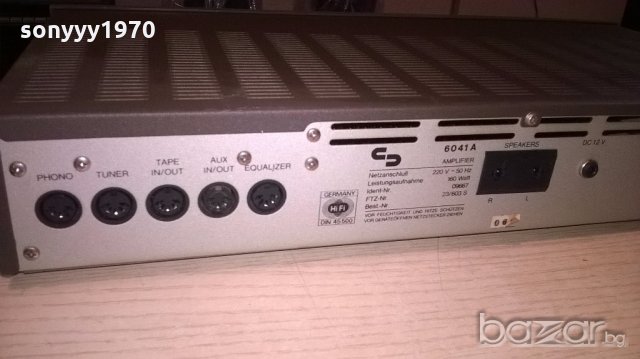schneider 6041a-amplifier hi-fi germany-внос швеицария, снимка 12 - Ресийвъри, усилватели, смесителни пултове - 18663369