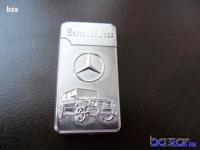 Код: 6/203 Метална запалка с релефно изображение на легендарния Mercedes-Benz G-Classe, снимка 2 - Запалки - 15873708