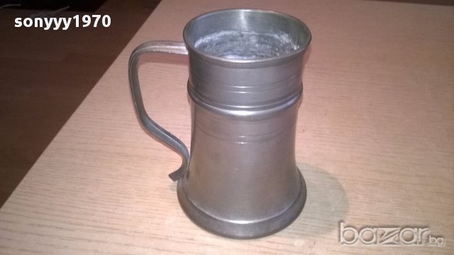 Немска халба-13х13х10см-внос швеицария, снимка 3 - Антикварни и старинни предмети - 17890037