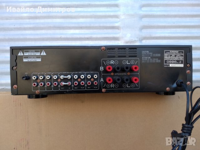 Pioneer A335 усилвател, снимка 5 - Ресийвъри, усилватели, смесителни пултове - 24060054