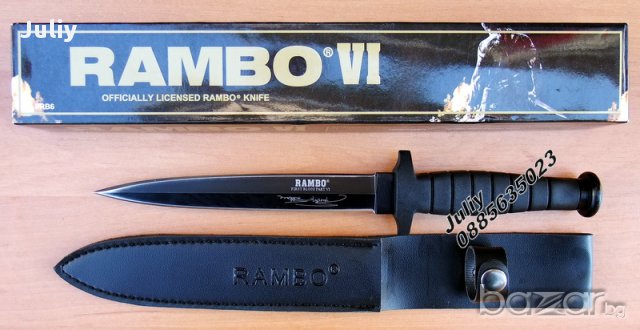 Кама Rambo VI First Blood, снимка 10 - Ножове - 9672457