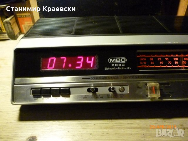 MBO EU-2003 clock-radio, снимка 5 - Други - 25203834