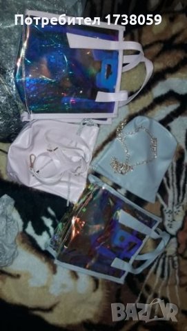 Многоцветна чанта .Ново., снимка 4 - Чанти - 25007619