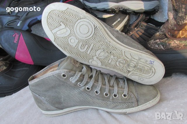 PAUL GREEN® original , баскет кецове 40 - 41, 100% естествена кожа, GOGOMOTO.BAZAR.BG®, снимка 13 - Кецове - 21765960