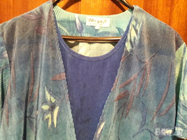 Дамска блуза широка голяма ХЛ-2ХЛ, снимка 3 - Тениски - 25439900