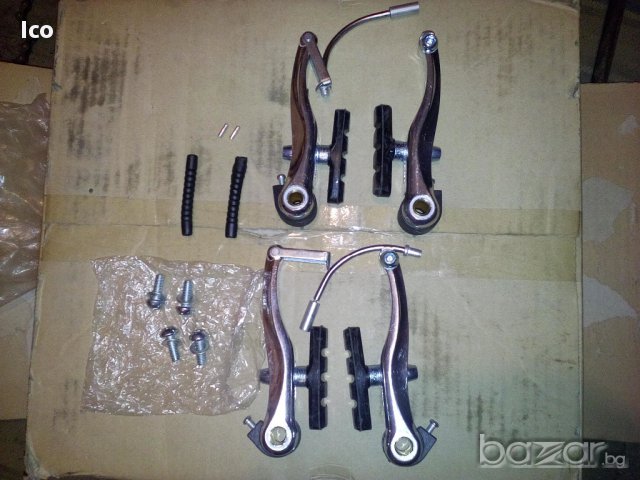 *** спирачки за велосипед колело алуминиеви комплект , снимка 1