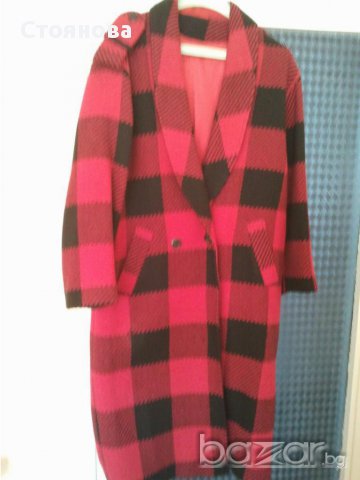 Палто от вълнен плат 100%, снимка 2 - Палта, манта - 11445772