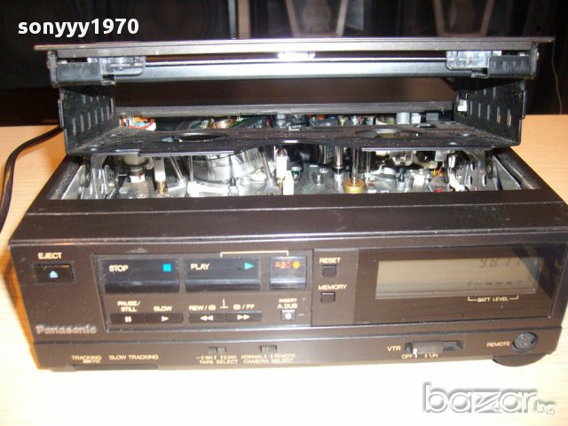 panasonic nv-180 portable cassette recorder-vhs-внос швеицария, снимка 17 - Плейъри, домашно кино, прожектори - 12095695