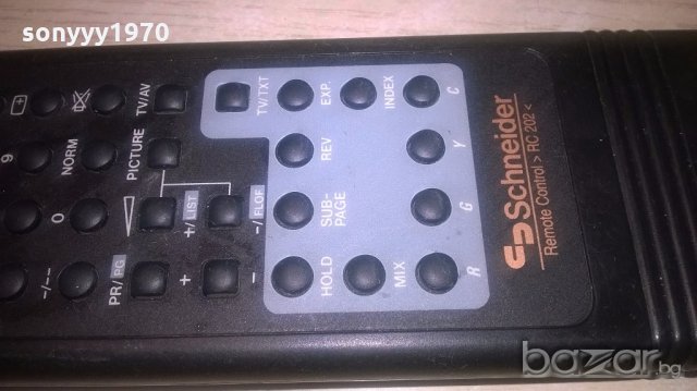 schneider rc202-remote tv-внос швеицария, снимка 5 - Дистанционни - 20057026