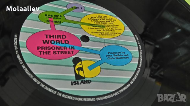 Third World ‎– Prisoner In The Street -реге - грамофонна плоча, снимка 2 - Грамофонни плочи - 23554965