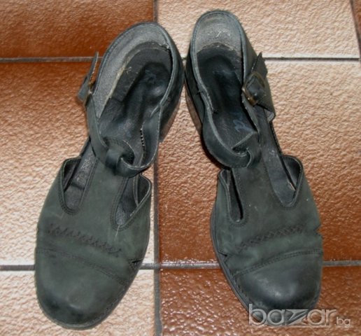 Черен набук,дамски обувки,номер 38 , снимка 2 - Дамски ежедневни обувки - 16169253