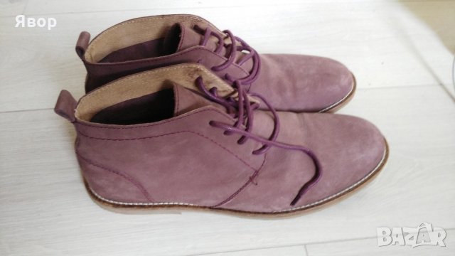 Нови мъжки велурени обувки River Island номер 44, снимка 2 - Ежедневни обувки - 22022316