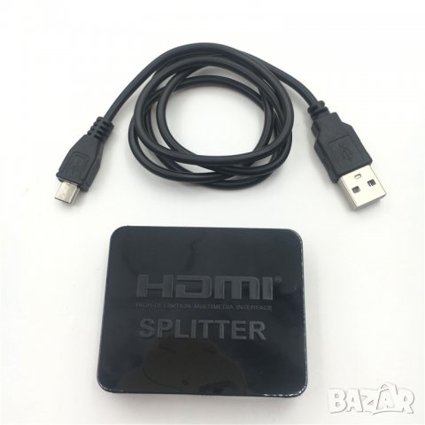 HDMI сплитер (разклонител) 1 към 2 / HDMI splitter , снимка 8 - Друга електроника - 25166408