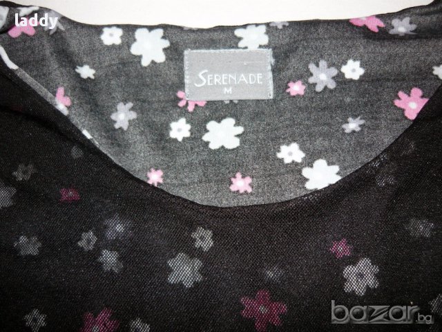 Тюлена блузка на цветя, снимка 2 - Корсети, бюстиета, топове - 13894097