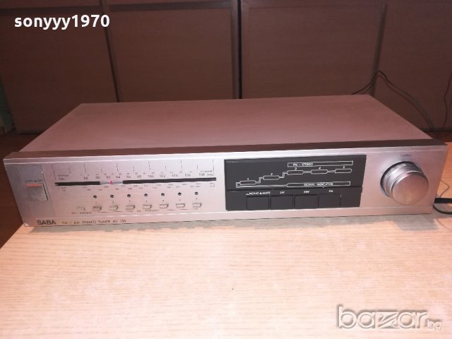 saba mt150-stereo tuner-внос франция, снимка 4 - Ресийвъри, усилватели, смесителни пултове - 21375499
