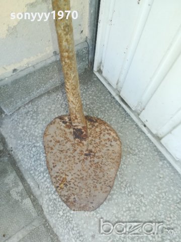 антика-стара лопата-ковано желязо 120х20см, снимка 6 - Градински инструменти - 21002399