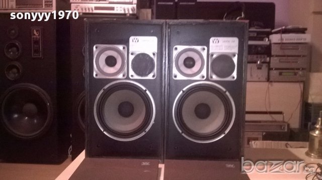 Wharfedale linton 3x-rank radio england-48х27х24см-внос англия, снимка 3 - Тонколони - 17016606