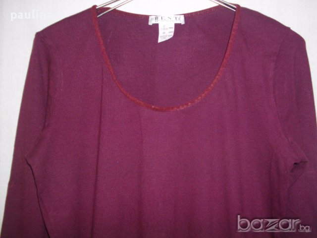 Еластична блуза "La redute" Best / голям размер , снимка 3 - Блузи с дълъг ръкав и пуловери - 15475739