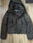 Дамско яке LEE COOPER оригинал, S, зелено, лъскаво, с качулка, с вата, щрик със СРЕБЪРНИ нишки, НОВО, снимка 12