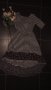 Елегантна рокля с дълъг ръкав и открит гръб, снимка 1 - Рокли - 19993612