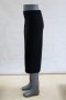 Черна вталена пола с висока талия марка by Hellene, снимка 3