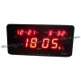 Настолен часовник с термометър + календар - код 2158, снимка 1