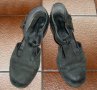 Черен набук,дамски обувки,номер 38 , снимка 2