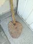 антика-стара лопата-ковано желязо 120х20см, снимка 6