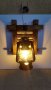 Стенна лампа фенер - Ретро аплик винтидж, снимка 11