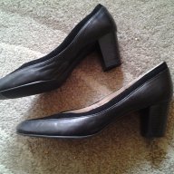 Units - черни естествена кожа и велур обувки №39, снимка 8 - Дамски ежедневни обувки - 10469227