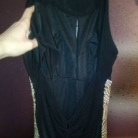 Бална/официална рокля в черно със златно размер С , снимка 10 - Рокли - 24684420