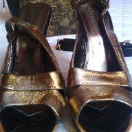  комплект кожени чaнтa с обувки, снимка 3 - Чанти - 17549095