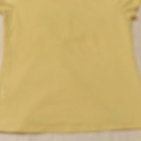 100% ОРИГИНАЛНА  жълта тениска на D&G, снимка 7 - Тениски - 20803457