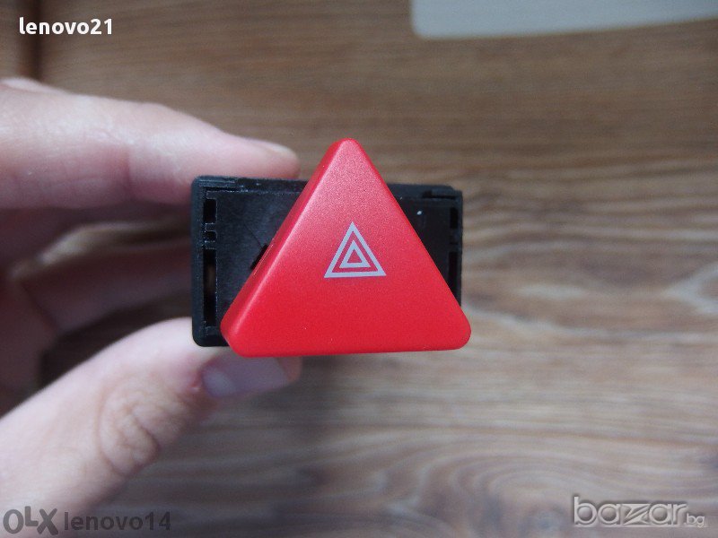 Ключ за Аварийни светлини за Volkswagen Polo T4 Lupo, снимка 1