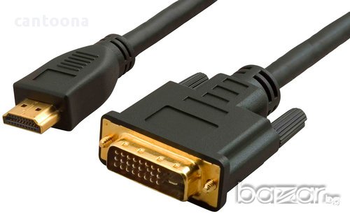 Информационен кабел Кабел HDMI - DVI, снимка 1