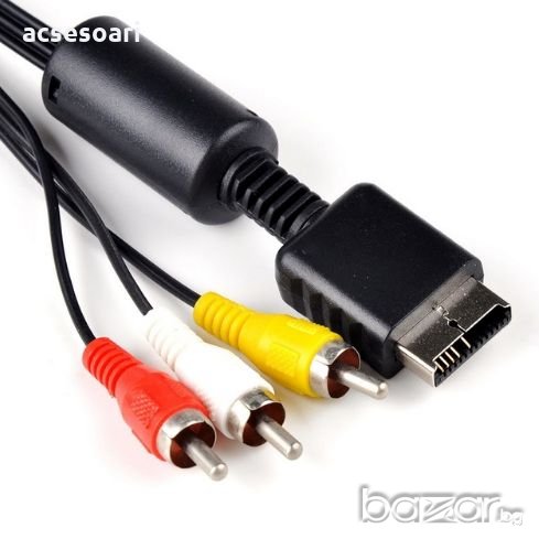Кабел за Playstation 3 /PS3 AV Composite Cable/, снимка 1
