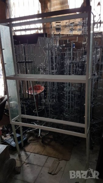 Витрина,стелаж -алуминиев, снимка 1