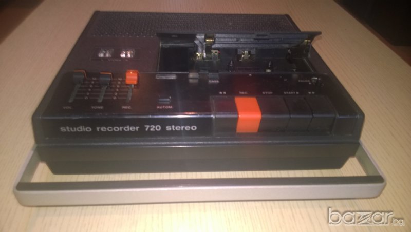 itt 720-schaub lorenz-studio stereo cassete recorder-нов внос от швеицария, снимка 1