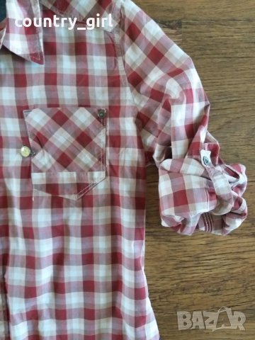g-star legion straight check shirt - страхотна дамска риза, снимка 4 - Ризи - 26080165
