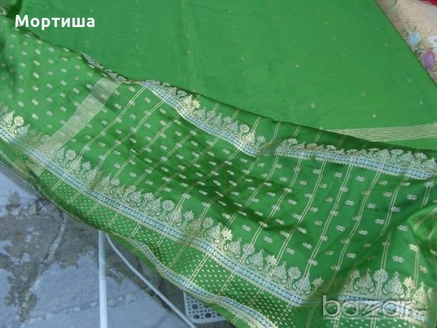  Индийска нова разкошна покривка и декоративна възглавница , снимка 4 - Покривки за маси - 20904578