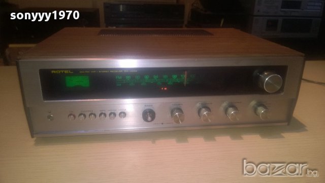rotel rx-400a-stereo receiver-внос швеицария, снимка 2 - Аудиосистеми - 9859145