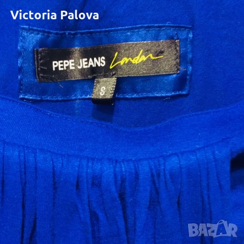 Блуза-потник PEPE JEANS,красив цвят, снимка 2 - Потници - 21970098
