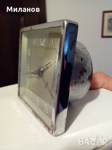 Немски механиченбудилник, снимка 3 - Антикварни и старинни предмети - 22832281