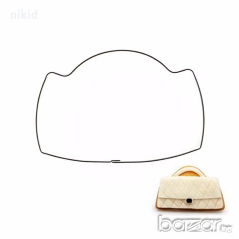 Дамска чанта метален резец форма тесто фондан бисквитки декорация украса