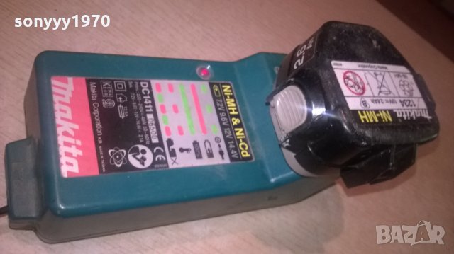 makita charger+battery pack-внос швеция, снимка 2 - Винтоверти - 25386201