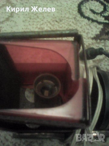 Старо влакче метално лампа нощна А 412 , снимка 5 - Колекции - 26069831